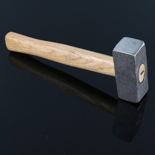 Manufacturer Wholesale Wooden Handle Safety Square Hammer Masonry Hammer Hammer 1500G2000G Woodworking Hammer