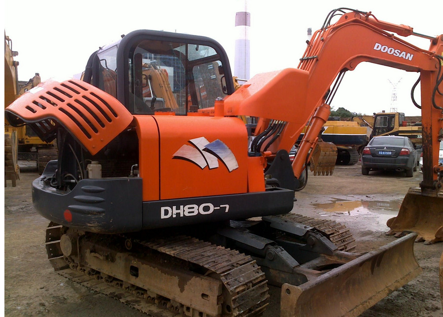Comercio exterior exportación de compra de segunda mano Guangdong 70 excavadora Komatsu Hitachi Carter 307