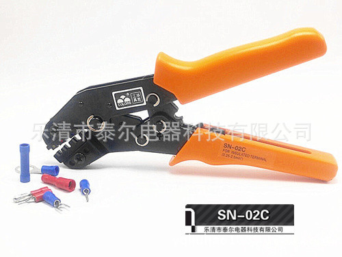 SV RV预绝缘Y形O子压线钳 紧线钳 压接钳端子压线钳 SN-02C线钳
