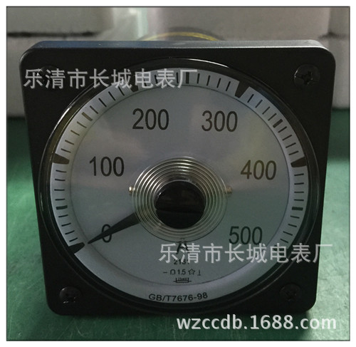 供应长城电表厂 2181 500A 75mv  广角度船用表直流电流表