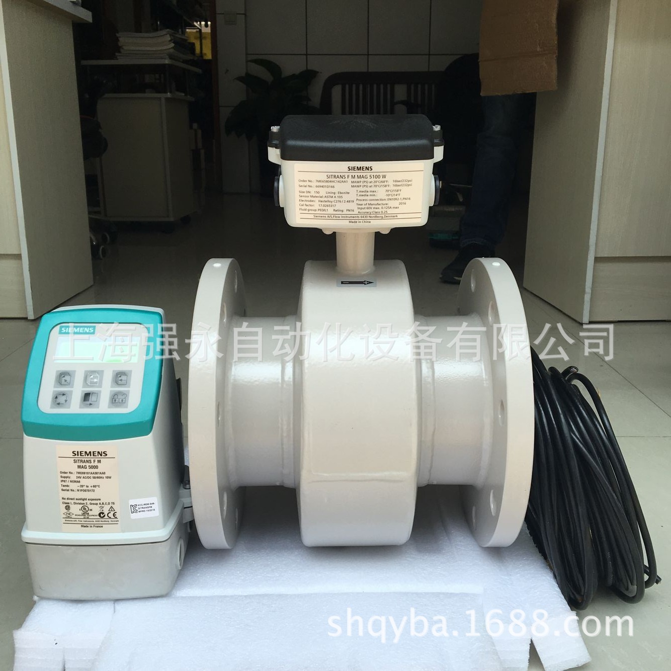 7ME69101AA301AA0西门子电磁流量计转换器原装