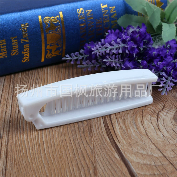 Отель одноразовые расческа, гостиничный номер одноразовые принадлежности, звезда отель торговли складной гребень