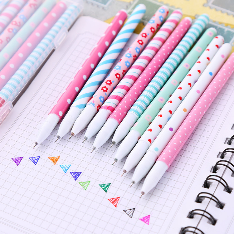 plastic cartoon rollerball pen for students