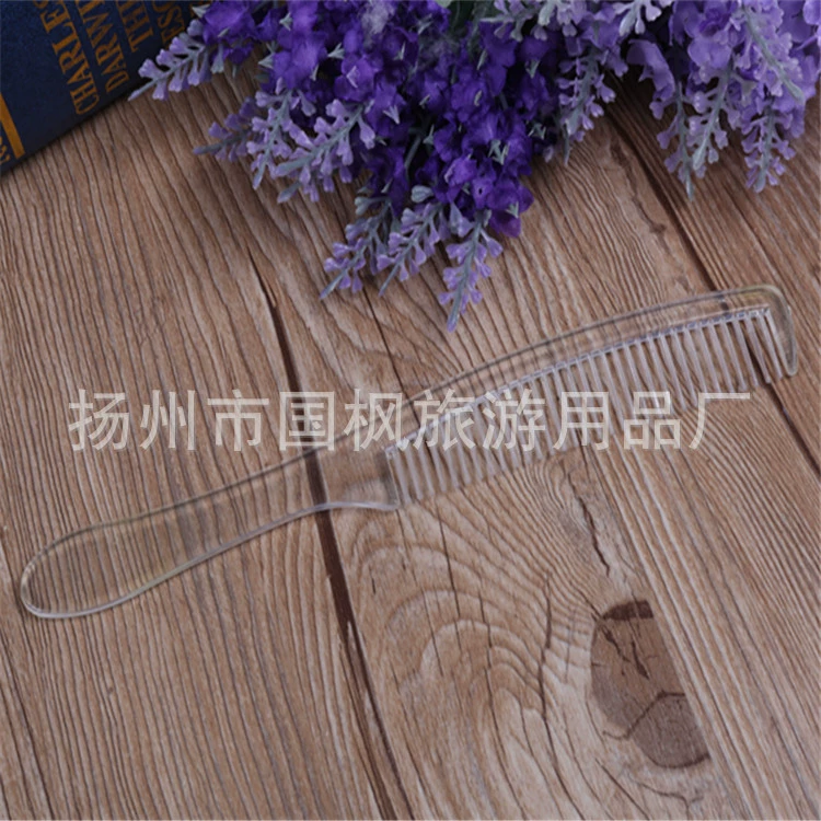 Фабрика оптовая продажа высококлассных гостиничных расчески звездные отели одноразовые пластиковые расчески одноразовые расчески