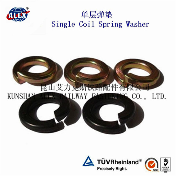 铁路单层弹簧垫圈轨道专用单层弹垫生产厂家
