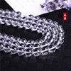 Organic white crystal, round beads, accessory, wholesale