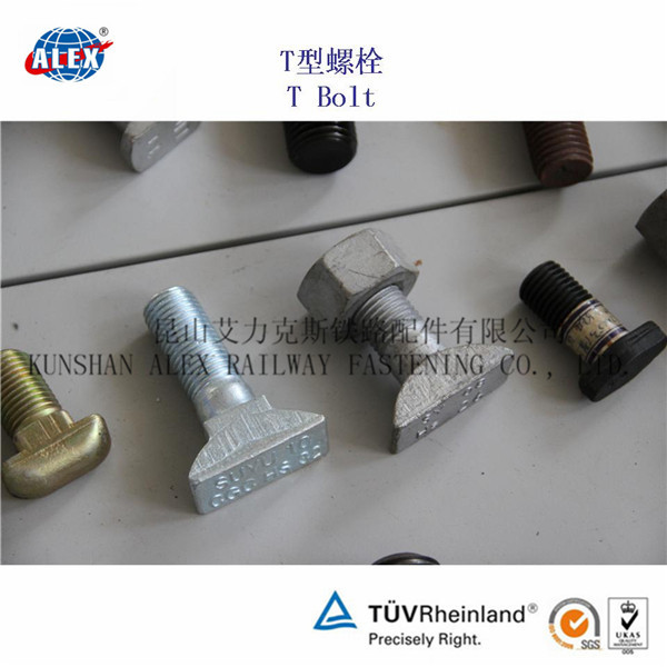 4.8级隧道T型螺栓厂家轨道T形螺杆生产工厂