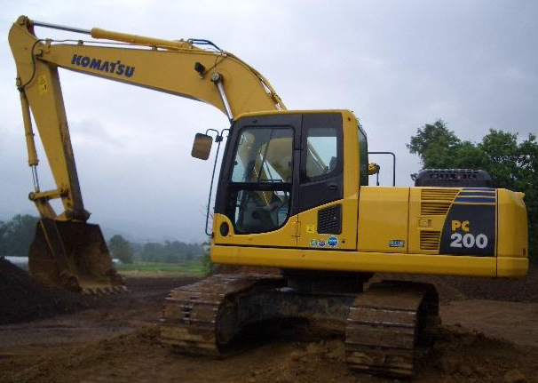 Guangzhou comercio exterior compra de segunda mano Komatsu 200 Carter 320D excavadora de importación