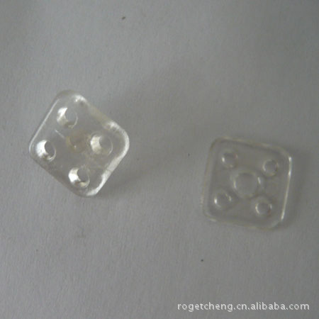 透明塑料按扣女防走光衬衫隐形暗扣衣服子母扣婴儿小摁扣方形纽扣