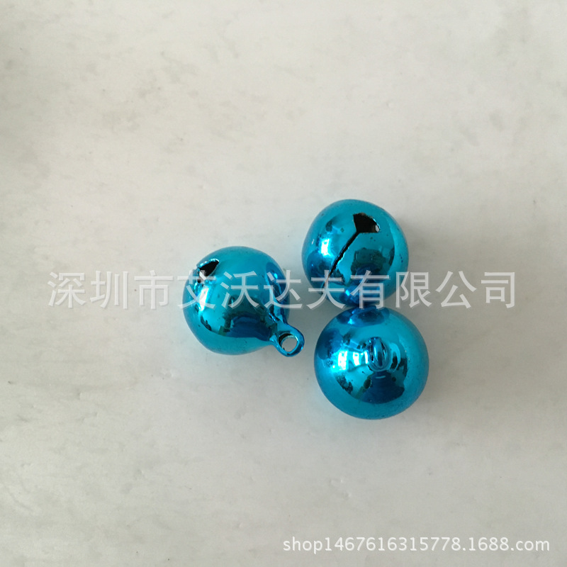 厂家批发 小铃铛 一字开口圆铃 diy百搭彩色小铃铛 宠物铃铛
