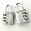 Manufacturer supply 321 large 3 -character wheel -zinc alloy password lock lock bag password lock hanging lock gym lock