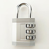 Manufacturer supply 321 large 3 -character wheel -zinc alloy password lock lock bag password lock hanging lock gym lock