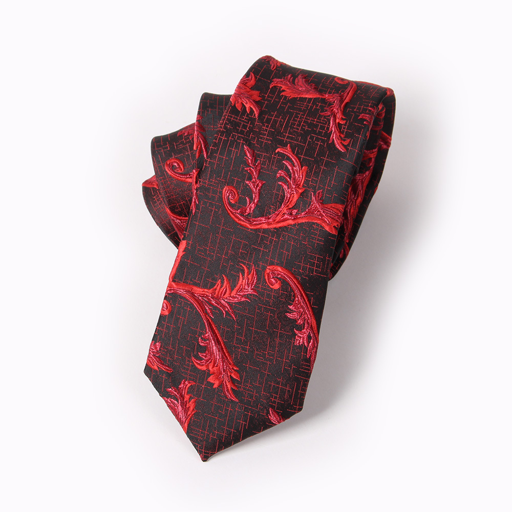 Spot tie men's polyester jacquard Europe and the United States cross-border e-commerce supply high-grade polyester tie manufacturers