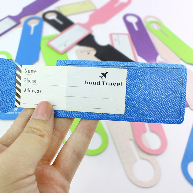 Suitcase, polyurethane luggage tag