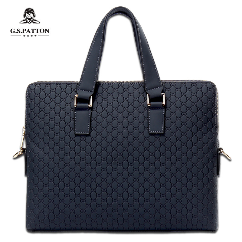 Wholesale cowhide men's lightweight handbag new fashion business leather men's bag original 8 grain briefcase Wholesale cowhide men's lightweight handbag new fashion business leather men's bag original 8 grain briefcase