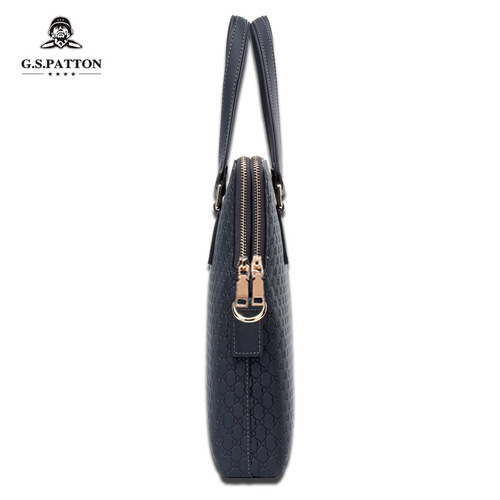 Guangzhou wholesale summer men's soft leather lightweight handbag new fashion business men's bag factory original 8 pattern bag