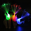 Peacock finger lamp shirting and degenerative peacock opening screen fiber light children's ground stall market light market lighting ring toys