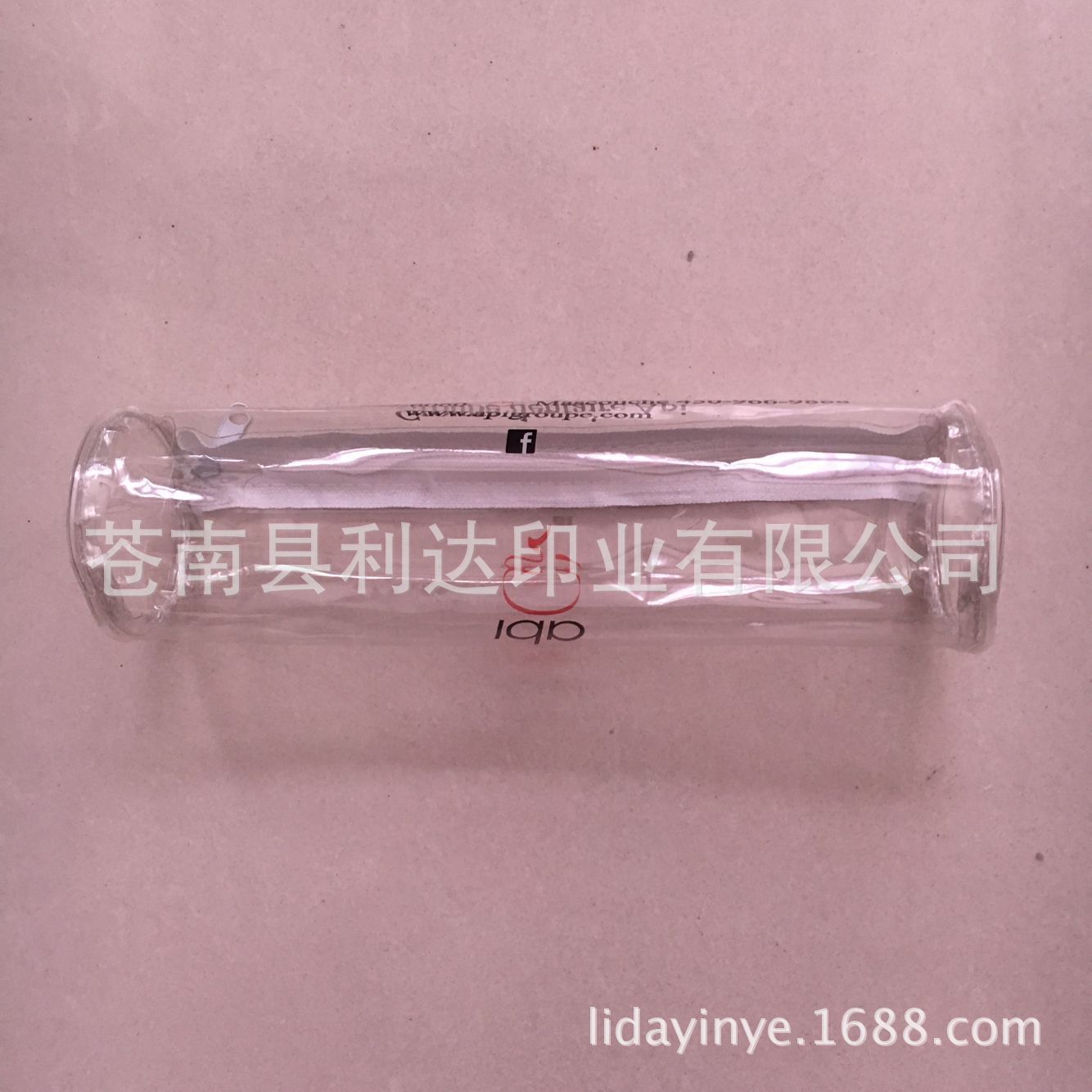 厂家直供圆柱形PVC拉链塑料袋