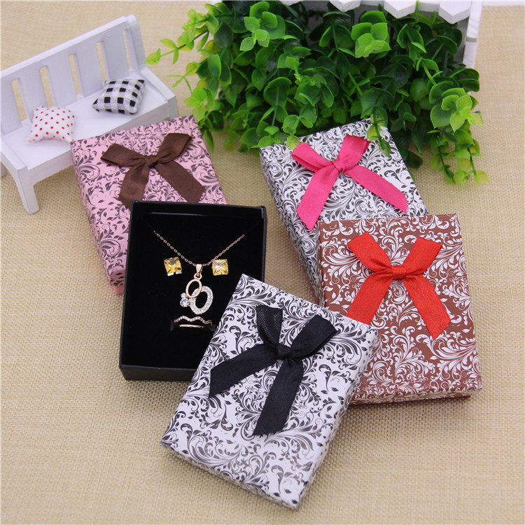 现货热卖通用7*9首饰包装礼盒戒指耳钉饰品盒纸质天地盖吊坠盒