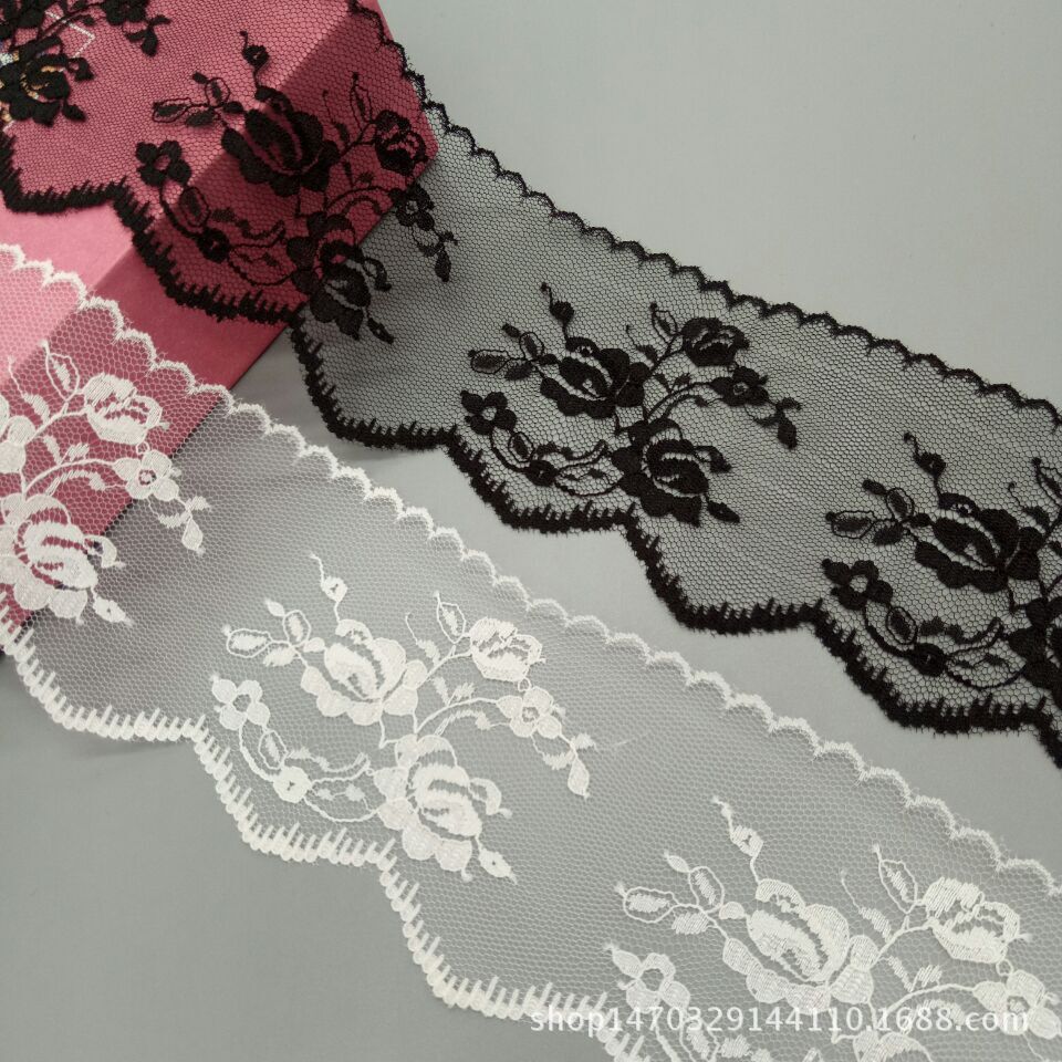 厂家直销现货批发7cm婚纱手套装饰剪线蕾丝花边汉服复古风辅料