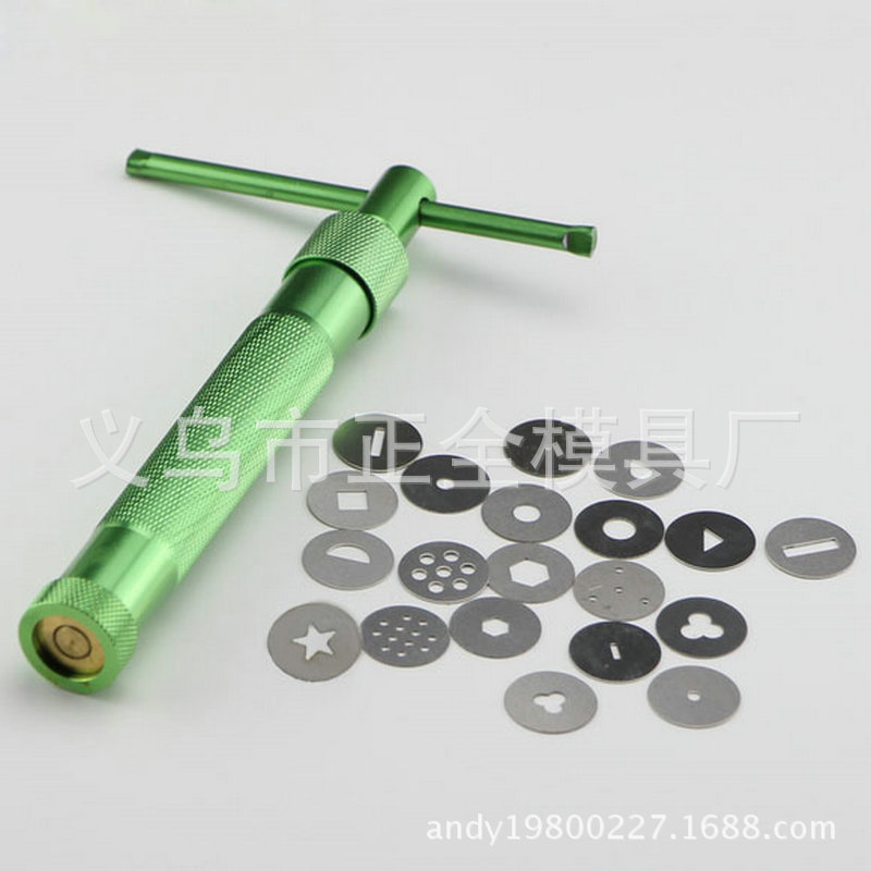 Rotary mud squeezer mud squeezing gun soft pottery clay mud squeezing gun mud squeezer clay pottery alloy mud squeezing gun