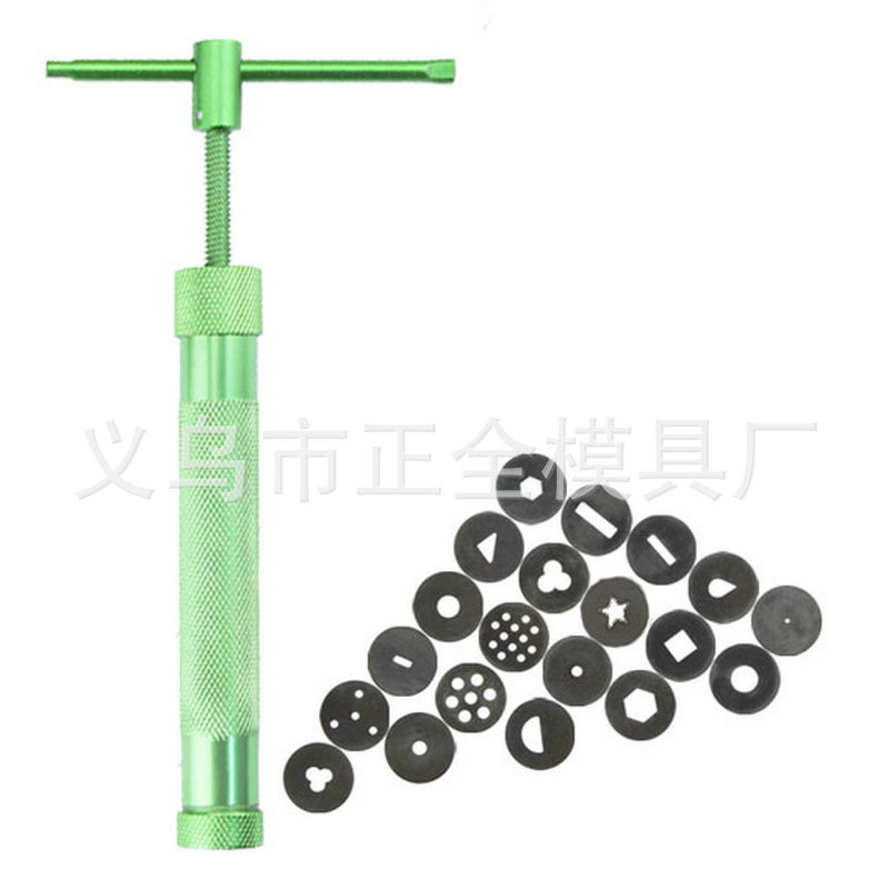 Rotary mud squeezer mud squeezing gun soft pottery clay mud squeezing gun mud squeezer clay pottery alloy mud squeezing gun