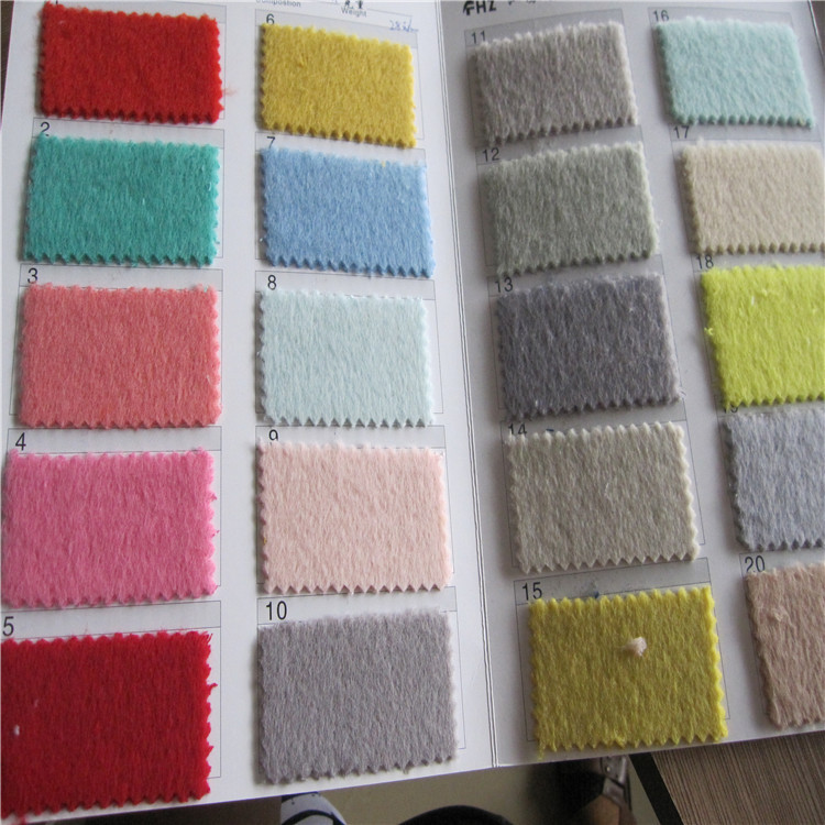 现货供应新款阿尔巴卡单面顺毛呢 大衣毛呢面料秋冬装大衣