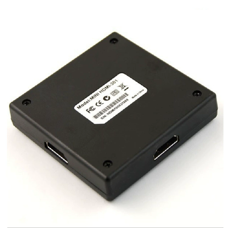 HDMI-переключатель с высоким разрешением, три входа и один выход, видеопереключатель 3 входа и один выход, HDMI-сплиттер 1080P, стандарт HD