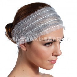Disposable headband non-woven cloth