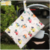 Protective waterproof trolley with zipper, hanging organiser for baby, storage system to go out, toilet bag, storage bag