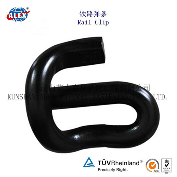 铁路III型弹条出口外销标准弹条钢轨扣压e形弹条潘得罗尔弹条厂家
