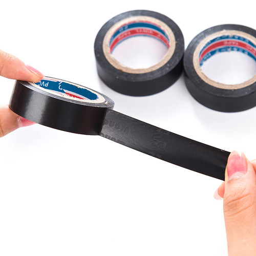 1413 Black electrical wire insulation flame retardant plastic tape Electrical high voltage PVC waterproof self-adhesive electrical tape