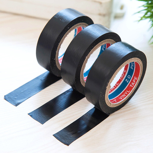 1413 Black electrical wire insulation flame retardant plastic tape Electrical high voltage PVC waterproof self-adhesive electrical tape