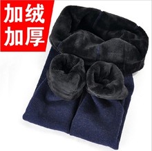 秋冬七彩棉打底裤500克大码保暖裤加绒加厚踩脚女外穿显瘦一体裤