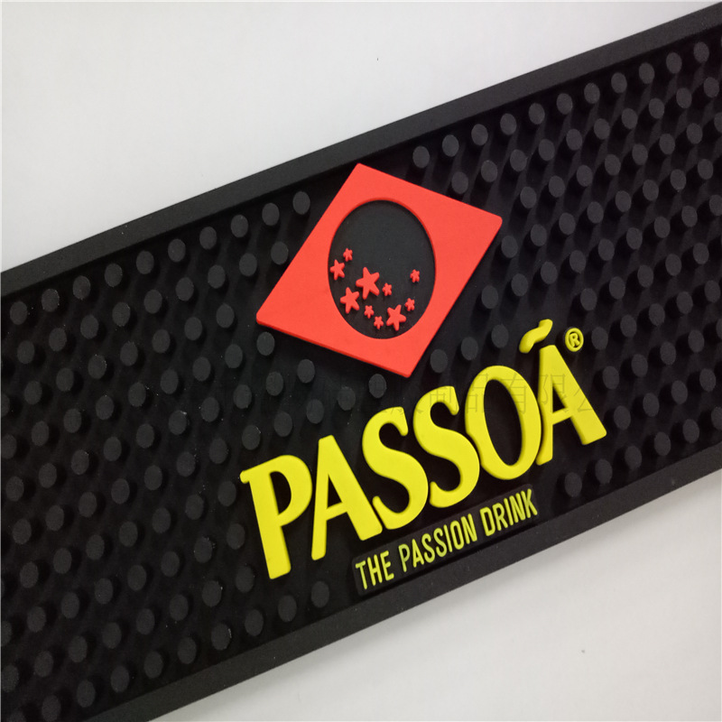 厂家直销pvc酒吧垫 吧台隔水垫 啤酒垫杯垫子 pvc软胶酒吧垫批发