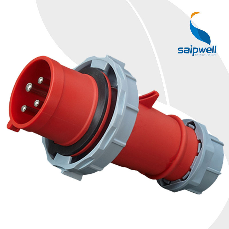 冷藏集装箱防水插头 冷藏柜插头 4P 32A 集装箱插头