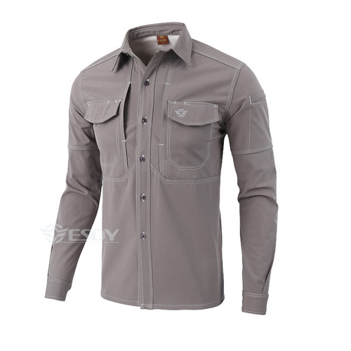 ESDY Outdoor Waterproof Windproof Parka Jacket Winter Warm Fleece Shirt Jacket A352