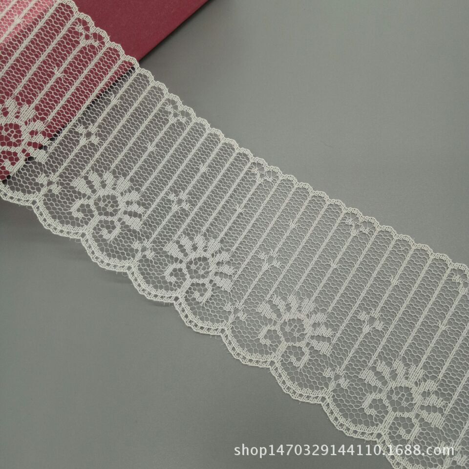 厂家现货批发6.5cm无弹蕾丝花边女装家居菜罩装饰礼品盒花边