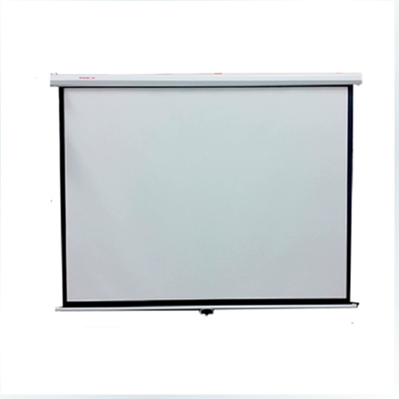 Electric white fiberglass high-definition projection screen 84 100 120 inches 16:9 office and business projector screen cloth