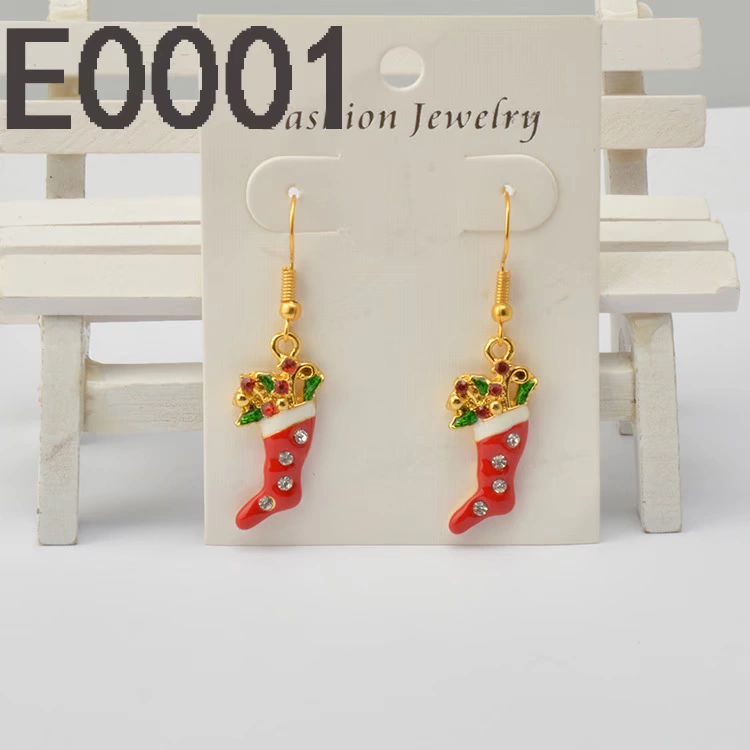 Creative metal earrings for elderly, wholesale, custom-made