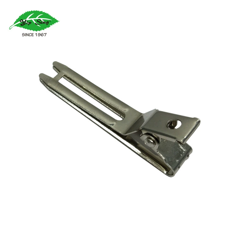 Yesheng завод прямой оптовой металлический зажим для волос складной двойной вилкой завивки волос позиционирование клип