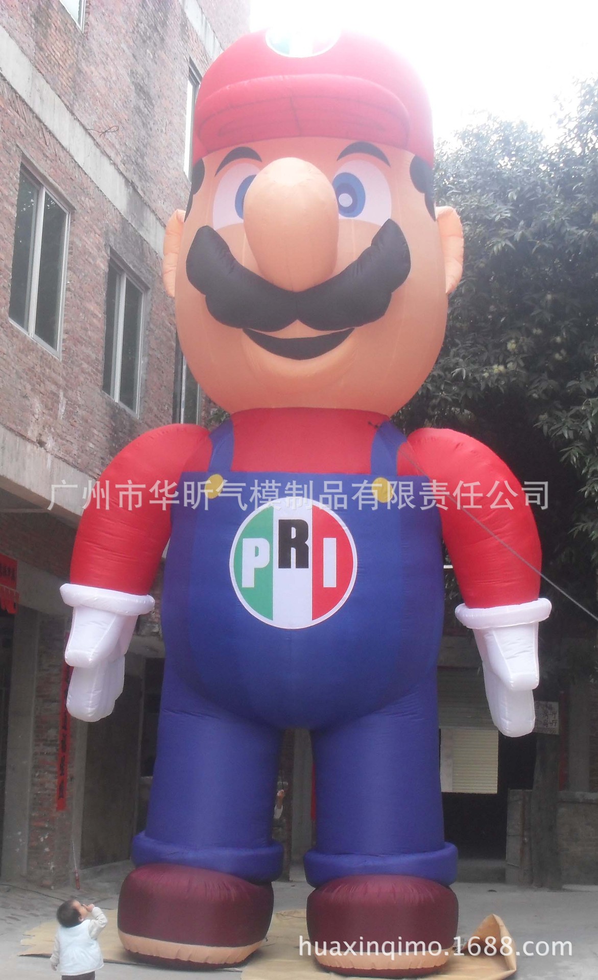 厂家固定充气卡通 充气行走卡通 宣传模型气模