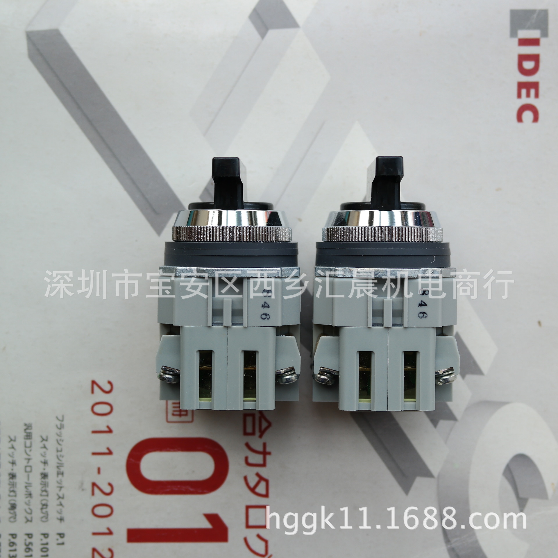 IDEC和泉选择开关ASD2L20N ASD2L11N长柄选择开关