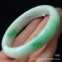 缅甸正品天然白底手镯