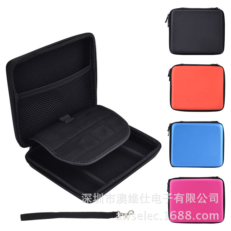 For Nintendo 2DS EVA storage hard case 2ds with septum host protection case 2DS game card accessories