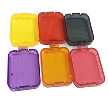 GOPRO小蚁运动相机配件小蚁2代4K潜水滤镜防水壳滤镜颜色镜红色