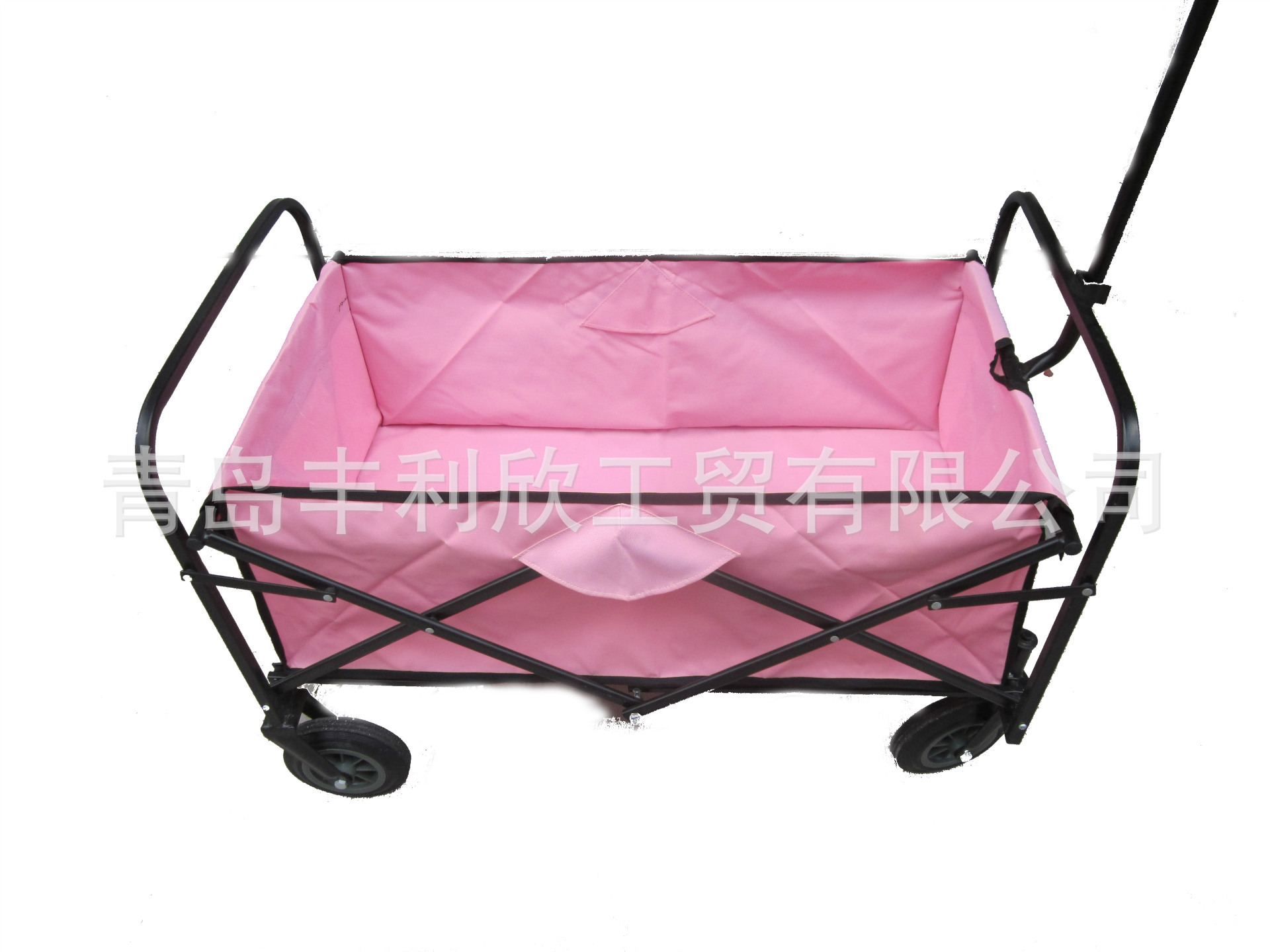 便携折叠布兜车野营拖车防水四轮手拉车