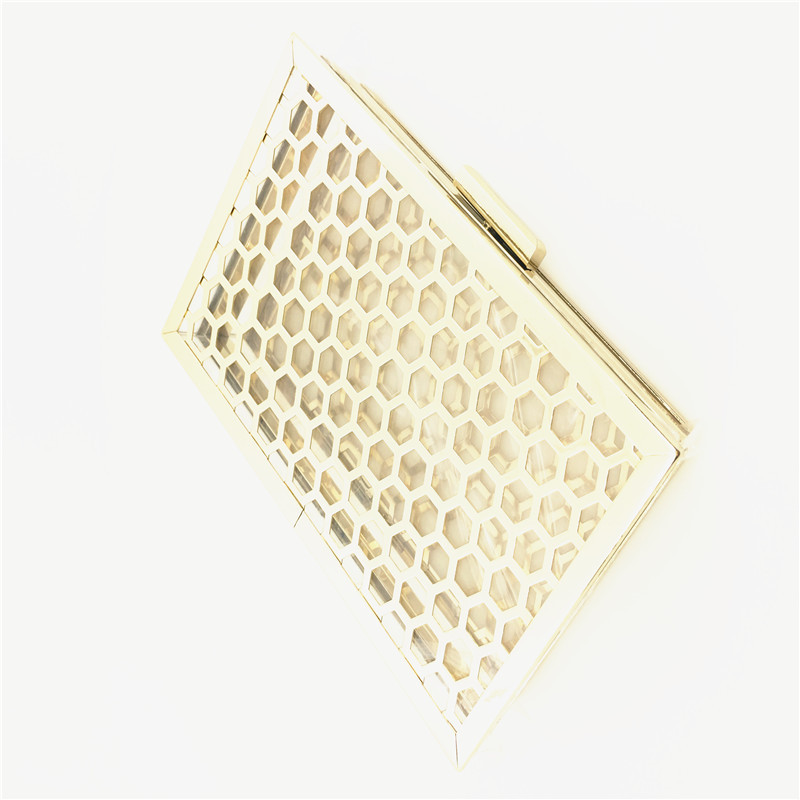 厂家供应 供应手袋口夹 手袋五金配件 包夹手拿包 五金框