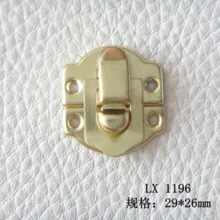 Guangdong Thickened Iron 26*31K Lilock Conjoined Unchained Head Hasp Screw Lock Iron Tank Lock Can Fittings