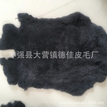 厂家批发家兔皮染色獭兔皮DIY服装帽子手套皮草装饰原料 懒兔皮